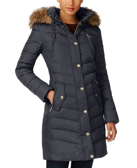 michael kors bubble coat womens|Michael Kors winter jacket women.